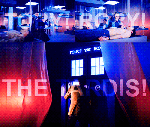 Toby Rory THe TARDIS